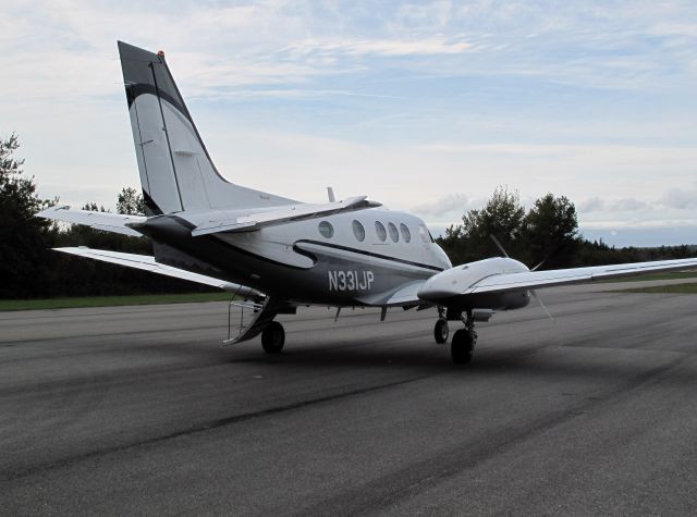 Beechcraft King Air 90 (N331JP) - RELIANT AIRs King Air 90. RELIANT AIR as the lowest fuel price on the Danbury (KDXR)airport.