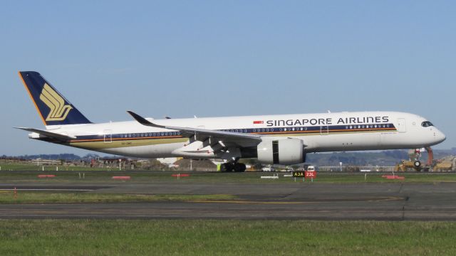 Airbus A350-900 (9V-SMO) - The first of the A350s of our Singaporean 'shuttle service' post-COVID.