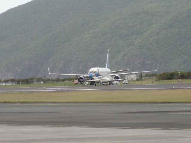 Boeing 757-200 — - VP Joe Biden on Holiday in St. Thomas