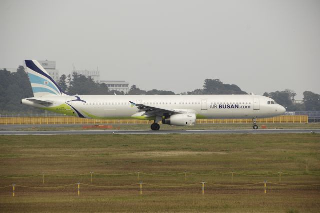 Airbus A321 (HL7213) - Departure at NRT Airport Runway 16R on 2011/11/3