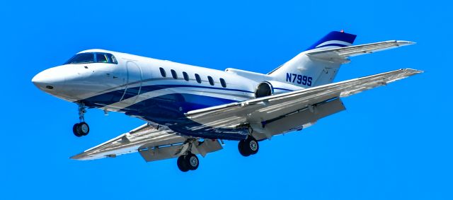 Hawker 800 (N799S) - N799S Raytheon Hawker 800XP s/n 258588 - Las Vegas - Harry Reid International Airport KLASbr /Photo: Tomás Del Corobr /USA - Nevada May 15, 2025