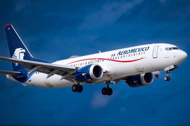 Boeing 737 MAX 8 (N110JS) - Year: 2019br /Make: Boeingbr /Model: 737 MAX 8br /Opby: AeroMéxicobr /Route: MEX -> MIA