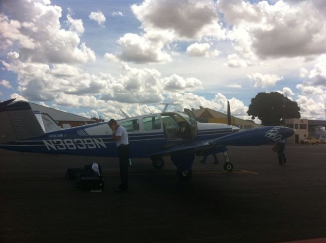 Beechcraft 35 Bonanza (PR-ODT) - From Iowa to SBCY ( by Randy ) before go to the new home where become PR-ODT in SBDN