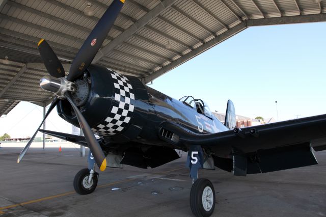 N179PT — - F4U Corsair 3/4 view.