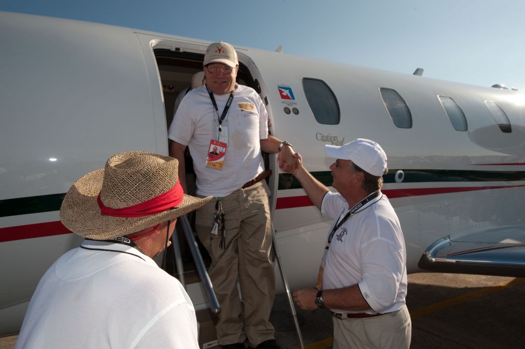 CSOA — - Cessna Special Olympics Airlift 2010 - http://flightaware.com/airlift/ - Airlift and Athletes arriving in Lincoln, Nebrasks on July 17, 2010.  Photos Courtesy Cessna Aircraft Company