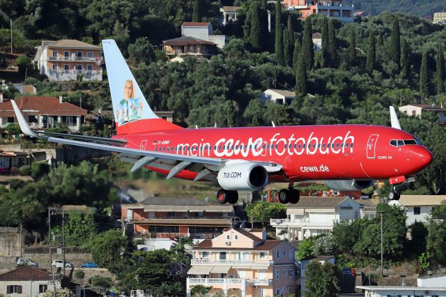 Boeing 737-800 (D-ABMV) - Photo taken on July 17, 2021.