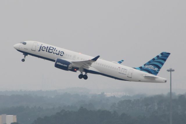 OSKBES-MAI Kityonok (N3008J) - JetBlue's brand new A220 doing test flights at MCO