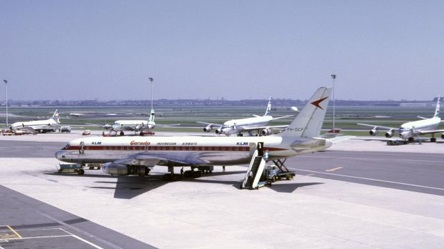 McDonnell Douglas Jet Trader (PH-DCF) - Garuda DC-8-33 July 1969 at Amsterdam Schiphol