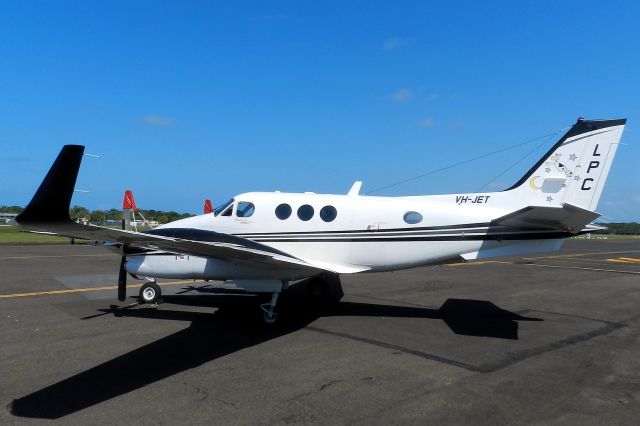 Beechcraft King Air 90 (VH-JET) - Sunshine Coast A/P  Queensland March 7, 2015