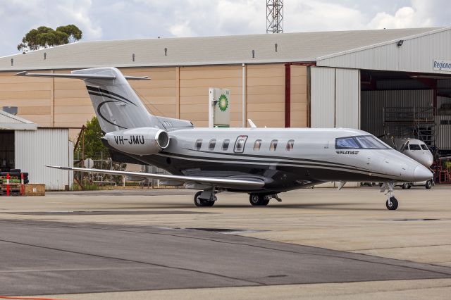 Pilatus PC-24 (VH-JMU) - MT Air Charter (VH-JMU) Pilatus PC-24 at Wagga Wagga Airport.