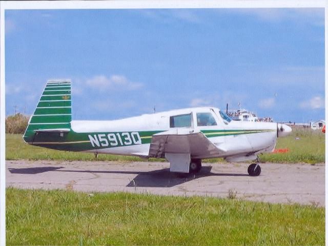 Mooney M-20 (N5913Q) - Mooney C at Tangier  Island