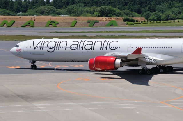 Airbus A340-600 (G-VEIL) - 2014/6/14