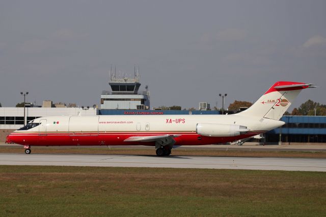 McDonnell Douglas DC-9-30 (XA-UPS) - An AeronavesTSM DC-9-33 freighter, XA-UPS, arriving at KTOL on 10 Oct 2020.