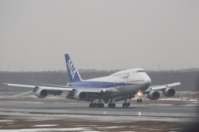 Boeing 747-400 (JA8961) - 30 March 2014:HND-CTS.