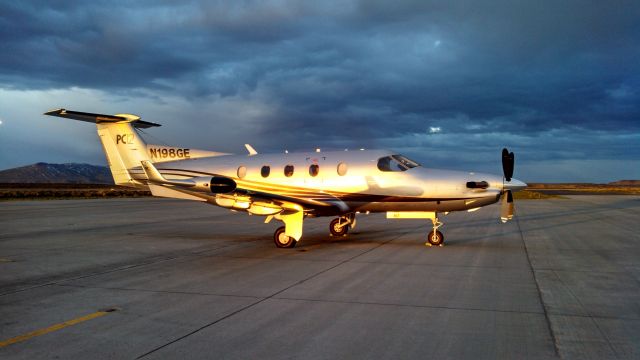 Pilatus PC-12 (N198GE)