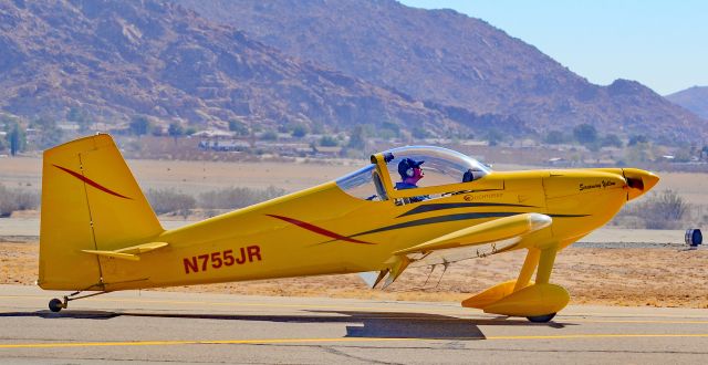 Vans RV-7 (N755JR) - N755JR 2006 RONK JERRY G VANS RV-7 s/n 71948 - 2019 18th Annual Apple Valley Airshow and Car Displaybr /br / Apple Valley Airport (APV) (KAPV)br /California, USAbr /Photo: TDelCorobr /October 12, 2019