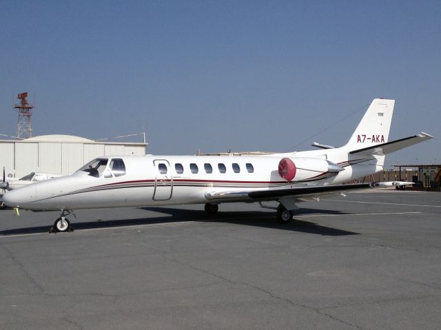 Cessna Citation V (A7-AKA) - At Doha, Qatar.