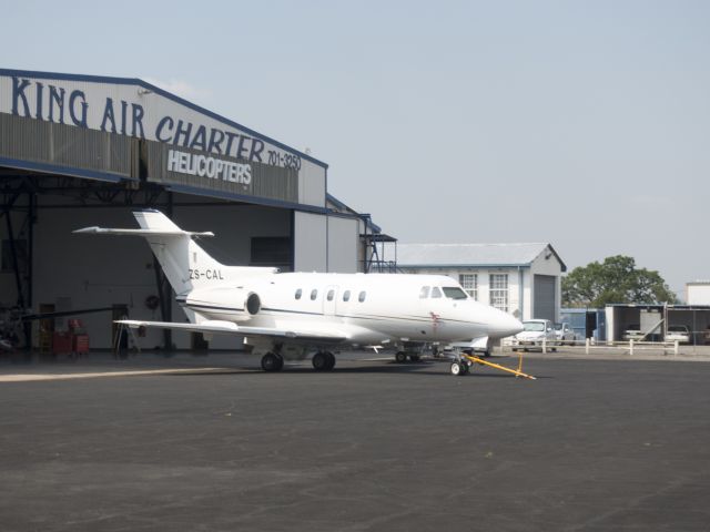 Hawker Siddeley HS-125-400 (ZS-CAL) - At Lanseria. South Africa. 18 JAN 2018.