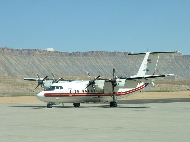 De Havilland Canada Dash 7 (N177RA) - 01 SEP 2006 - EO-5C visiting KGJT from Ft Bliss