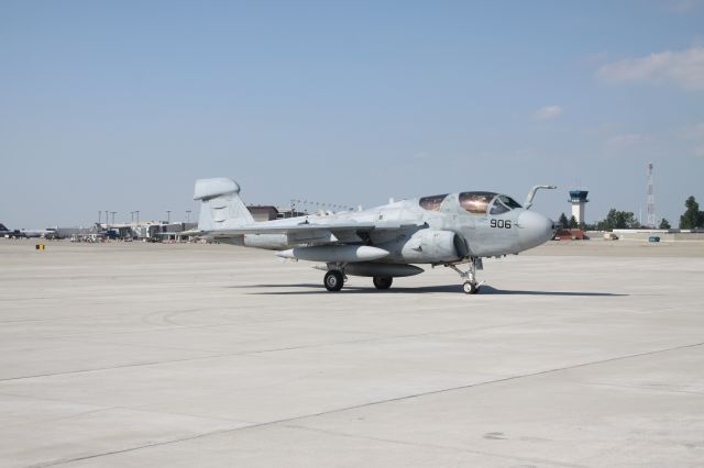 15-8802 — - EA6B Prowler arriving at KLEX