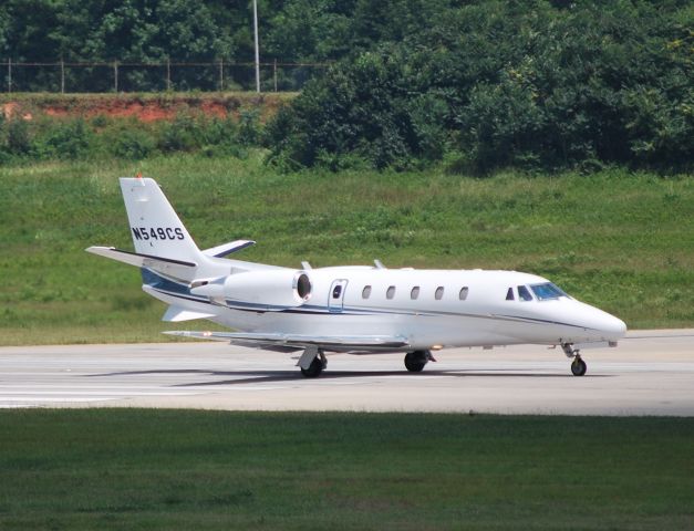 Cessna Citation Excel/XLS (N549CS) - In position 18C - 7/15/10