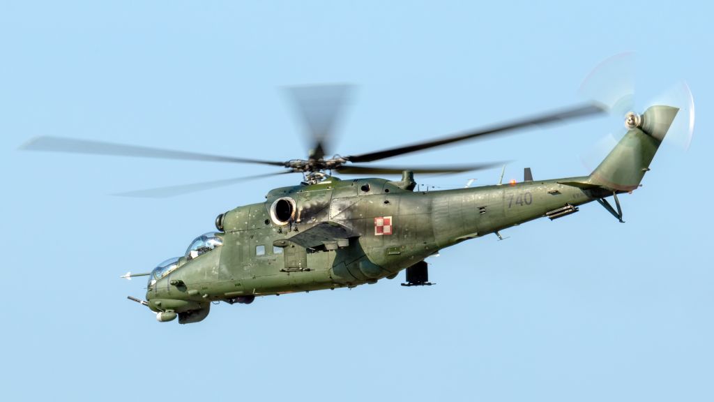 MIL Mi-25 (PAF740) - Mirosławiec Airbase , Poland. 31.08.2019.