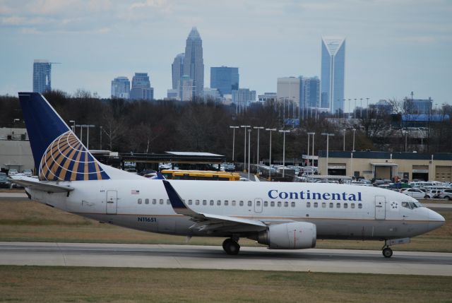 Boeing 737-500 (N11651) - 18C - 3/14/10