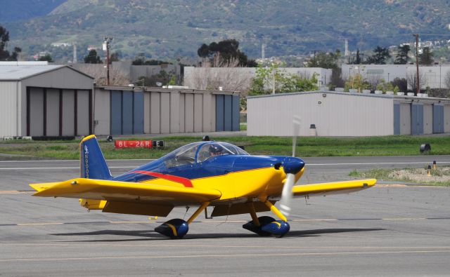 Vans RV-6 (N9002T) - Taxing off of 26L 