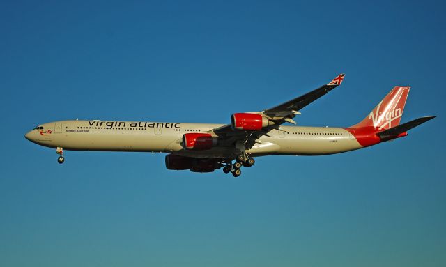 Airbus A340-600 (G-VWEB)