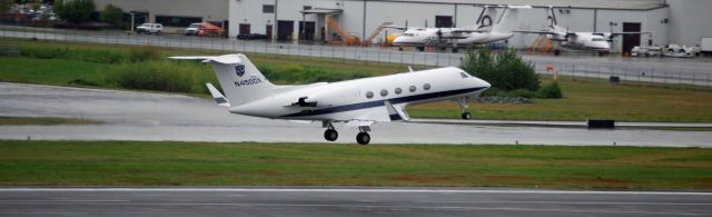 N4500X — - N4500X Gulfstream G-1159A Taking off From 28L at Portland International Airport. Loudest airplane I have ever heard.