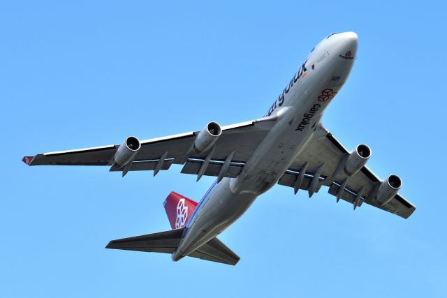 Boeing 747-400 (LX-GCL) - IND-LAX 04-10-20