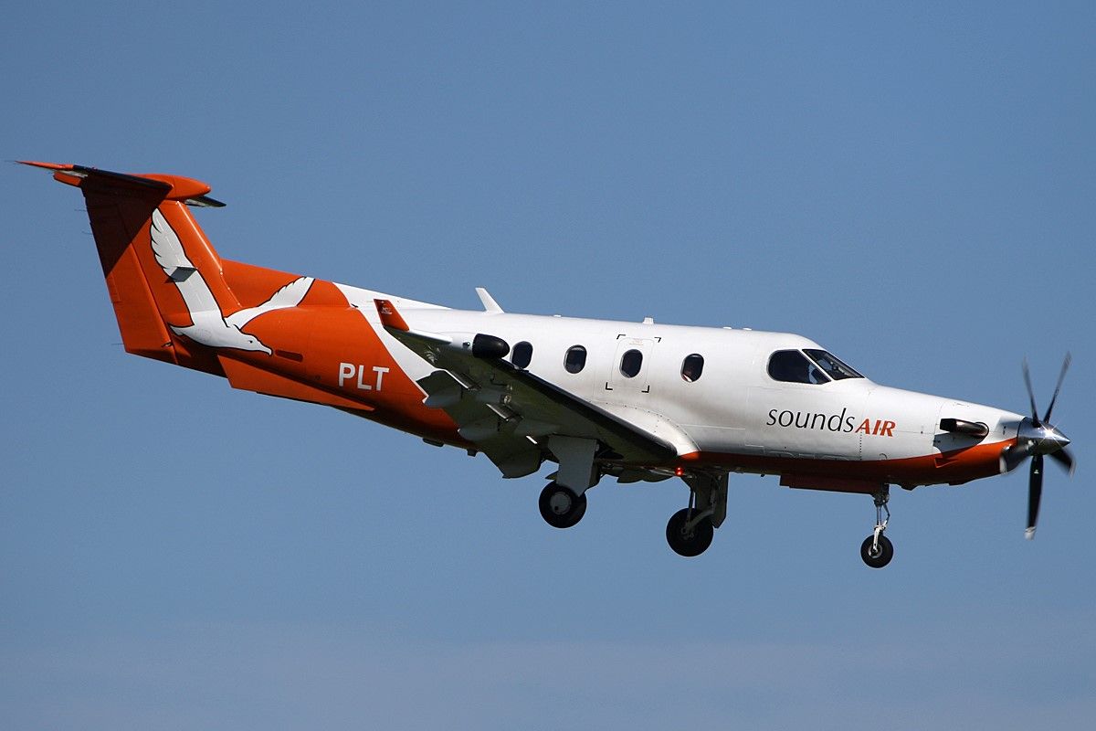 Pilatus PC-12 (ZK-PLT) - on 16 September 2018