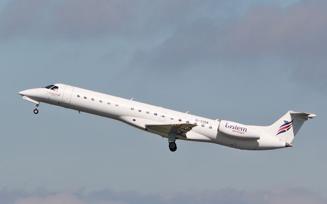 JETSTREAM Jetstream 41 (G-CISK) - eastern airways erj-145lu g-cisk dep shannon 6/5/18.