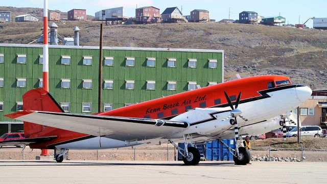 Douglas DC-3 (turbine) (C-FMKB) - During the Iqaluit International Airshow, July 9, 2012.