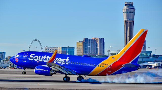 Boeing 737-700 (N938WN) - N938WN Southwest Airlines 2009  Boeing 737-7H4 - cn 36645 / 2929 - Las Vegas - McCarran International Airport (LAS / KLAS)br /USA - Nevada March 24, 2017br /Photo: Tomás Del Coro