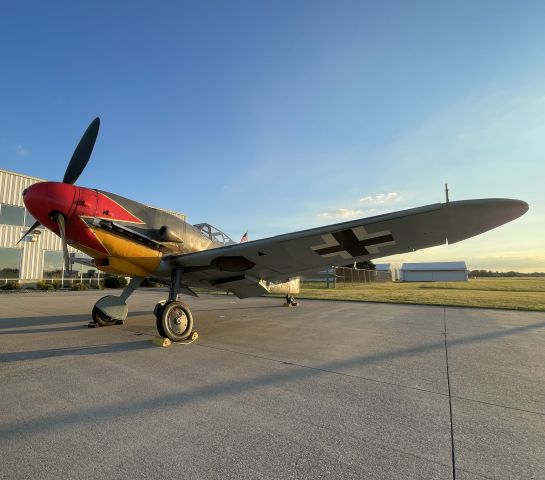 MESSERSCHMITT Bf-109 (N90602) - Seeing a piece of history 