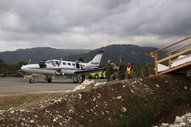 Cessna Conquest 2 (N441PP) - Relief Flight to Haiti