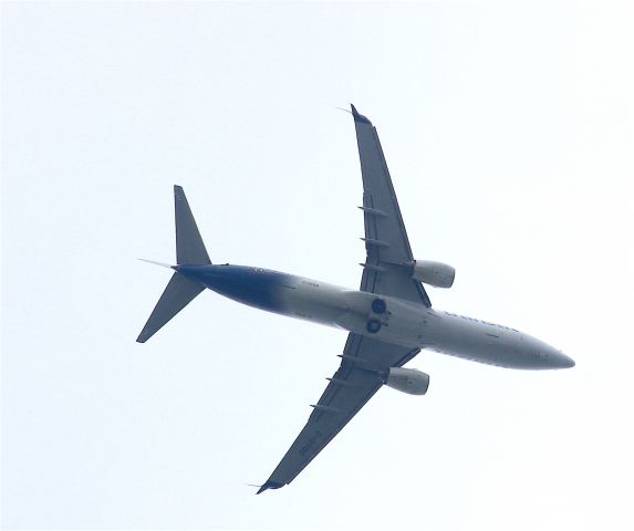 Boeing 737-800 (C-GTQG) - Taken from my front yard in Leaside