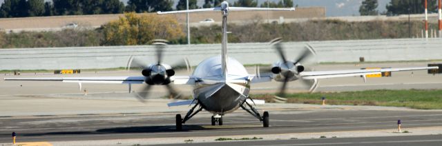 Piaggio P.180 Avanti (N187SL) - Run Up prior to Take Off