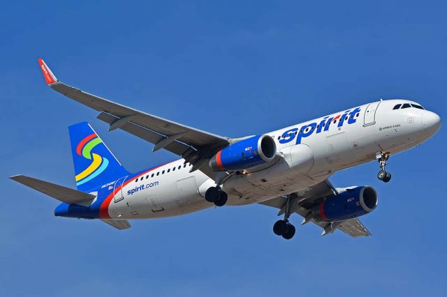 Airbus A320 (N634NK) - Spirit Airbus A320-232 N634NK at Phoenix Sky Harbor on January 25, 2018.  