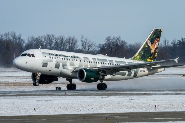 Airbus A318 (N943FR)