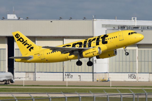 Airbus A319 (N525NK) - 5-L 07-21-23