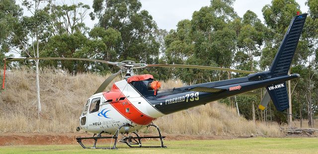 Eurocopter AS-350 AStar (VH-AWK)