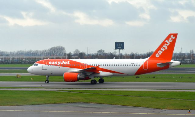 Airbus A320 (G-EZTA) - EasyJet Airbus A320-214 G-EZTA in Amsterdam 