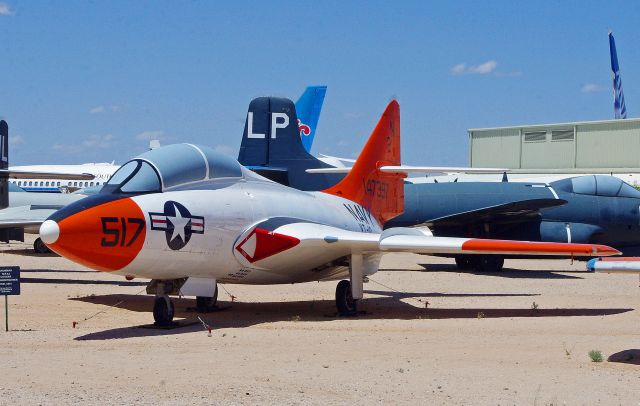 — — - Grumman F9F-8B Cougar Pima Air Museum Tucson Arizona