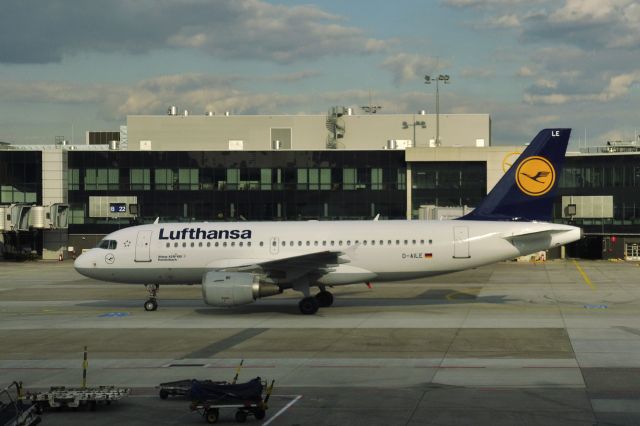 Airbus A319 (D-AILE) - Lufthansa Airbus A319-114 D-AILE in Frankfurt