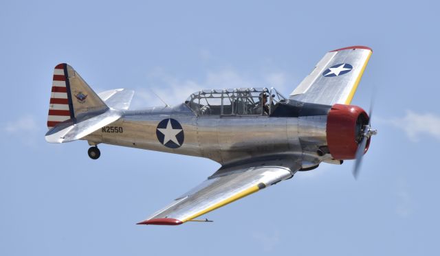 North American T-6 Texan (N2550) - Planes of Fame Airshow Chino CA