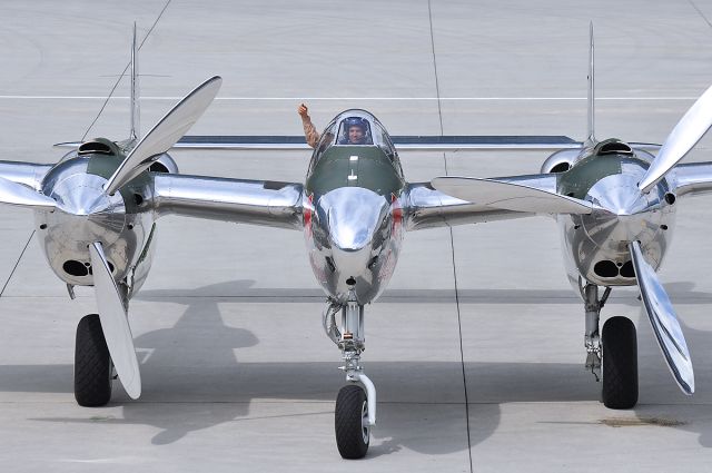 Aircraft N17630 (1941 Lockheed P-38F C/N 41-7630 (222-5757)) Photo by Brad  Campbell (Photo ID: AC77894)