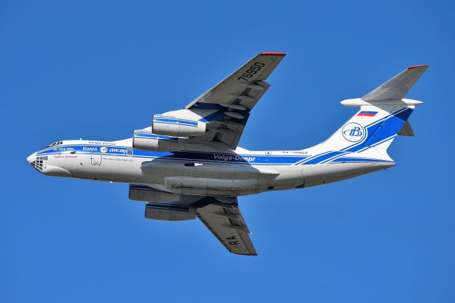 Ilyushin Il-76 (RA-76950) - 23-R Departure for PHNL