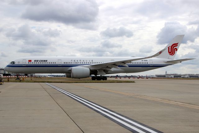 Airbus A350-900 (B-1085) - Taxiing to Stand 211 on 24-Aug-20 operating flight CCA787 from ZBAA.